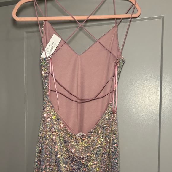 NWT Sequin Mini Dress | Large - Picture 6 of 8